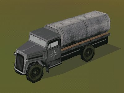 This model replaces the German fuel truck (Tmog50) in EAW 1.28a/c.