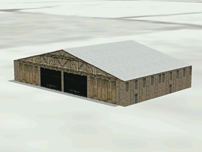 Hangar for European Air War